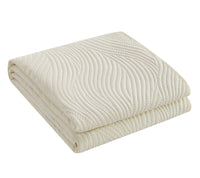 NY&C Home Teague 7 Piece Wave Pattern Quilt Set 