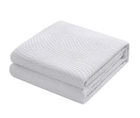 NY&C Home Teague 7 Piece Wave Pattern Quilt Set 