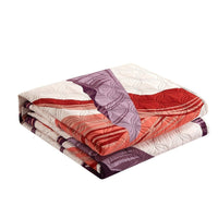 NY&C Home Trident 7 Piece Floral Quilt Set 