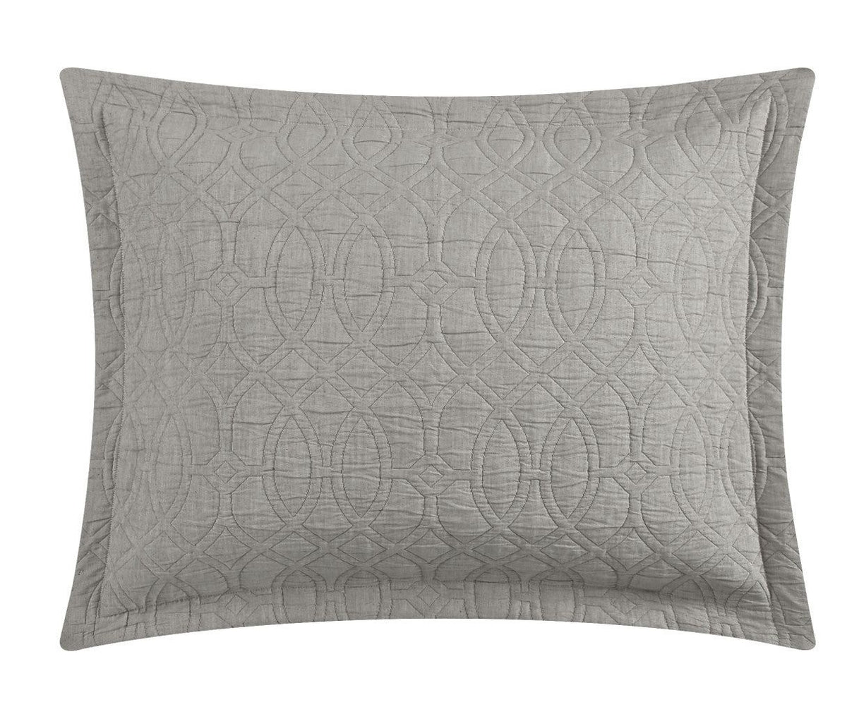 NY&C Home Trinity 5 Piece Cotton Blend Jacquard Comforter Set 