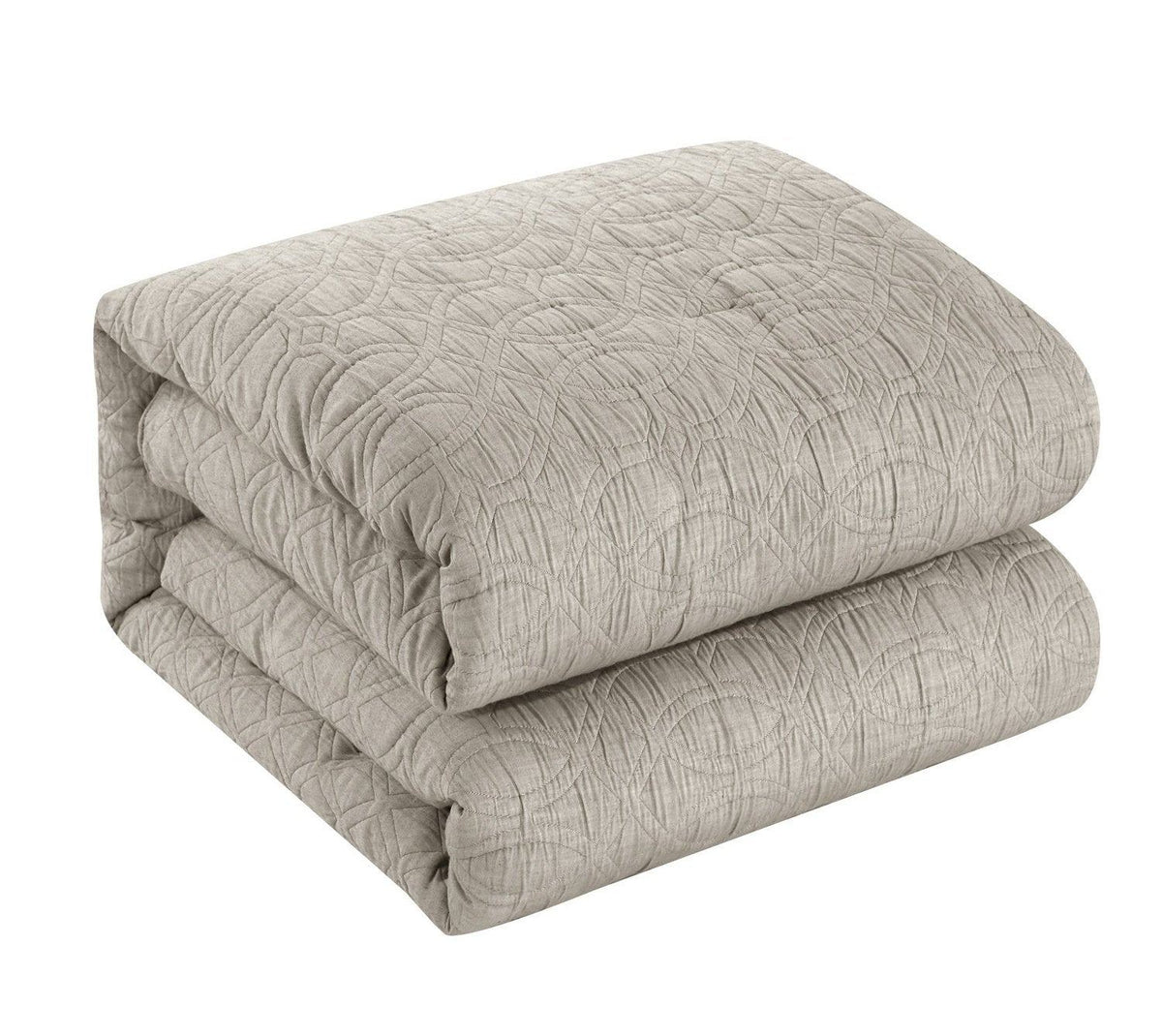 NY&C Home Trinity 5 Piece Cotton Blend Jacquard Comforter Set 