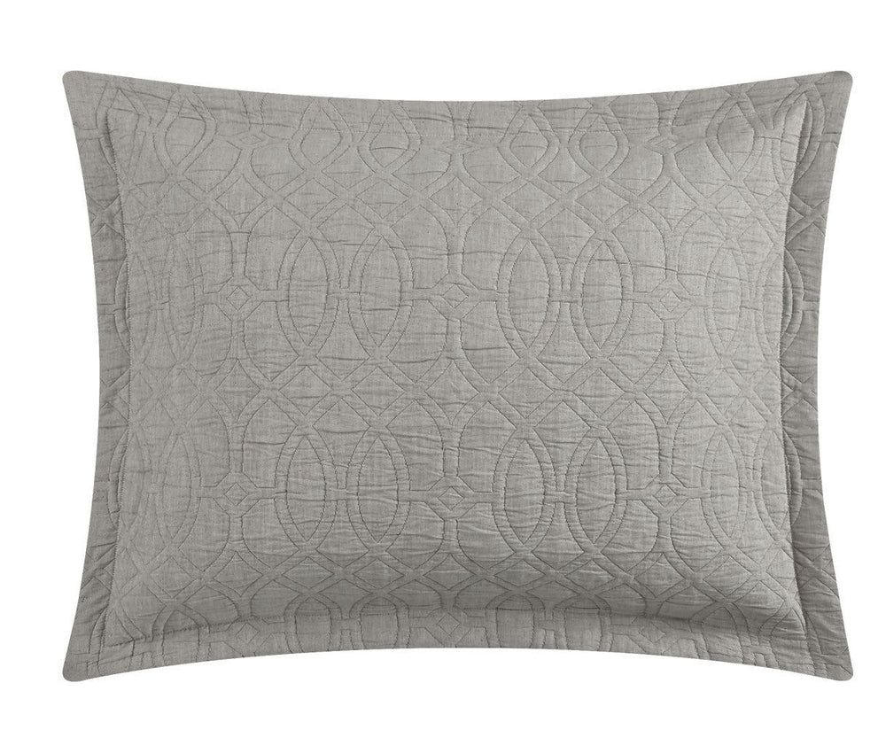 Trinity 9 Piece Cotton Blend Jacquard Comforter Set Chic Home