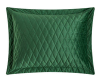 NY&C Home Wafa 3 Piece Velvet Quilt Set 