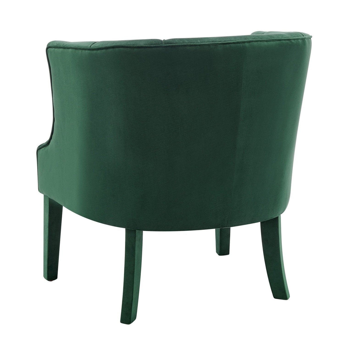 Iconic Home Sloane Velvet Barrel Accent Chair 