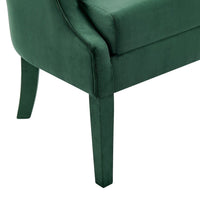 Iconic Home Sloane Velvet Barrel Accent Chair 
