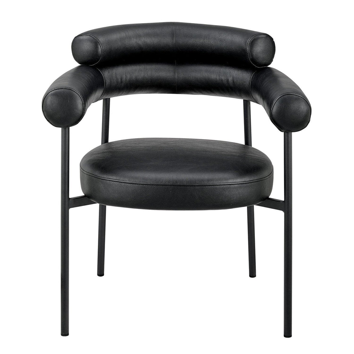Iconic Home Trousdale Faux Leather Dining Chair 