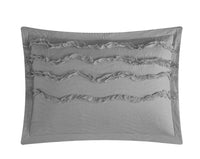 Chic Home Meghan Cotton Wave Pattern Pillow Sham 