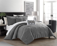 Chic Home Adaline 5 Piece Embroidered Comforter Set 