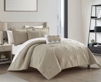 Chic Home Adaline 5 Piece Embroidered Comforter Set 