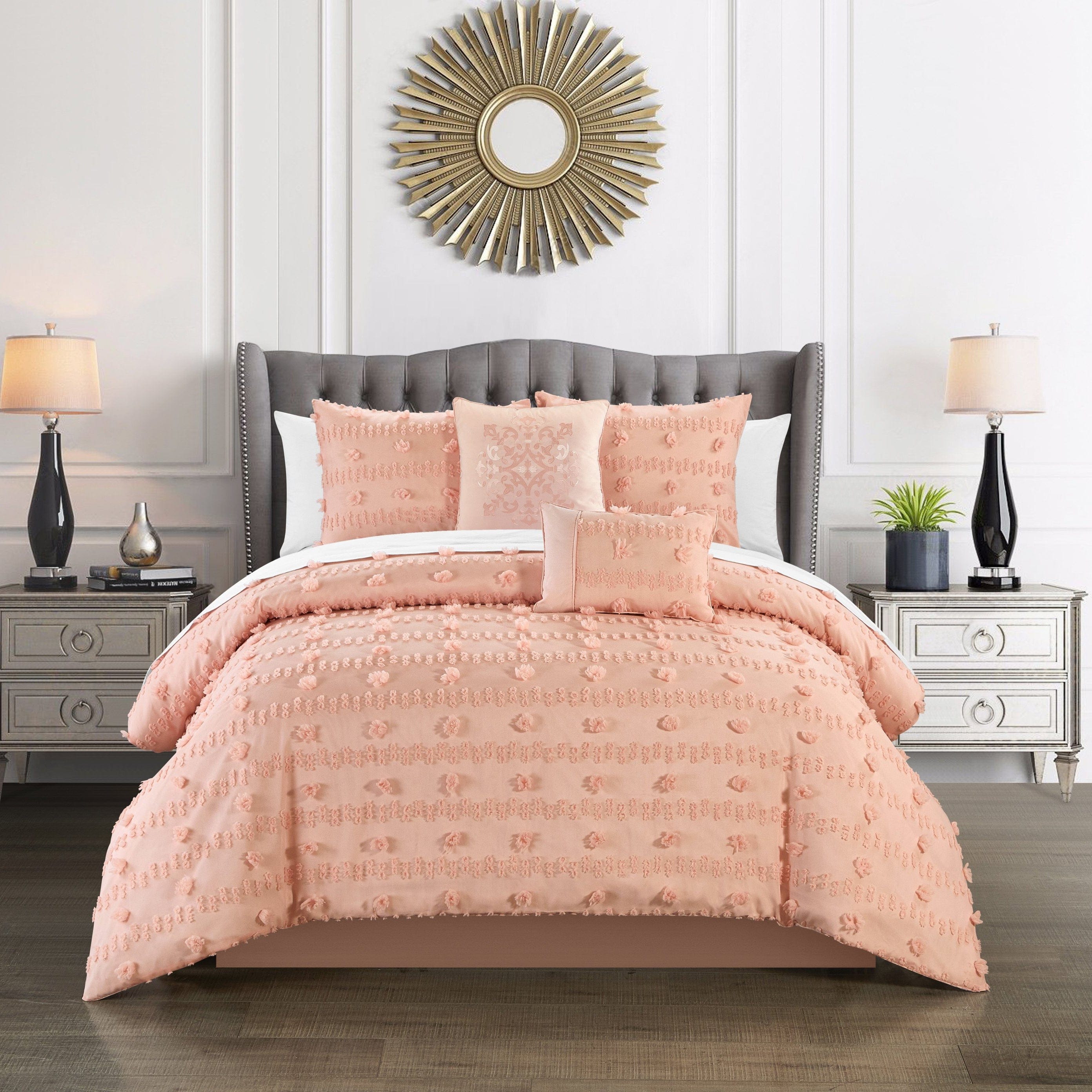 chic home Ahtisa 9 Piece Floral Comforter Set