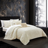 Chic Home Alianna 9 Piece Velvet Comforter Set 