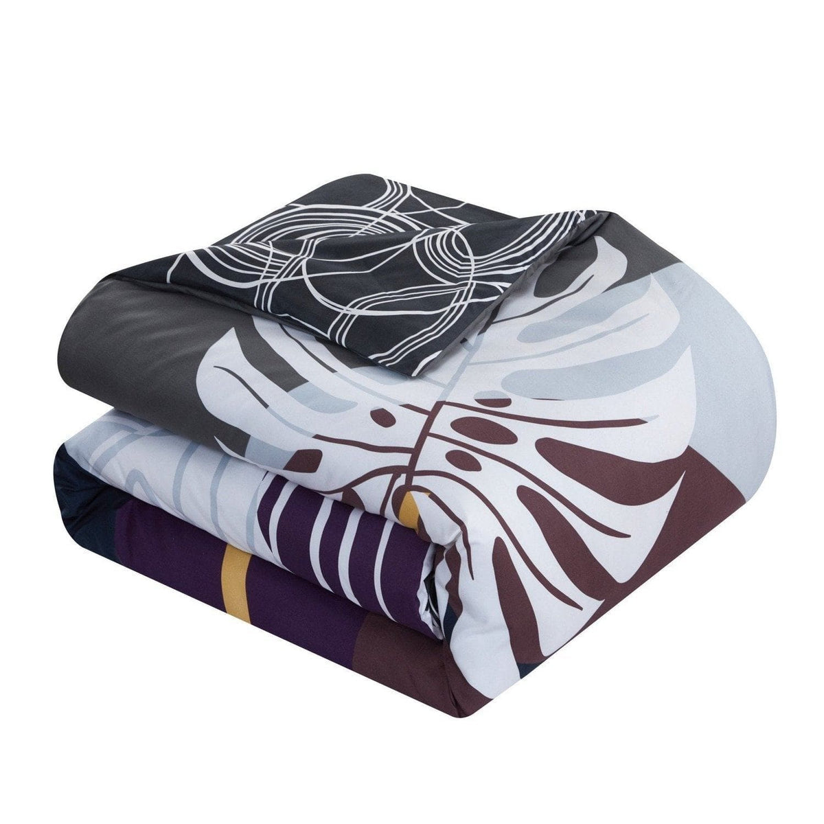 Chic Home Anaea 5 Piece Abstract Comforter Set 