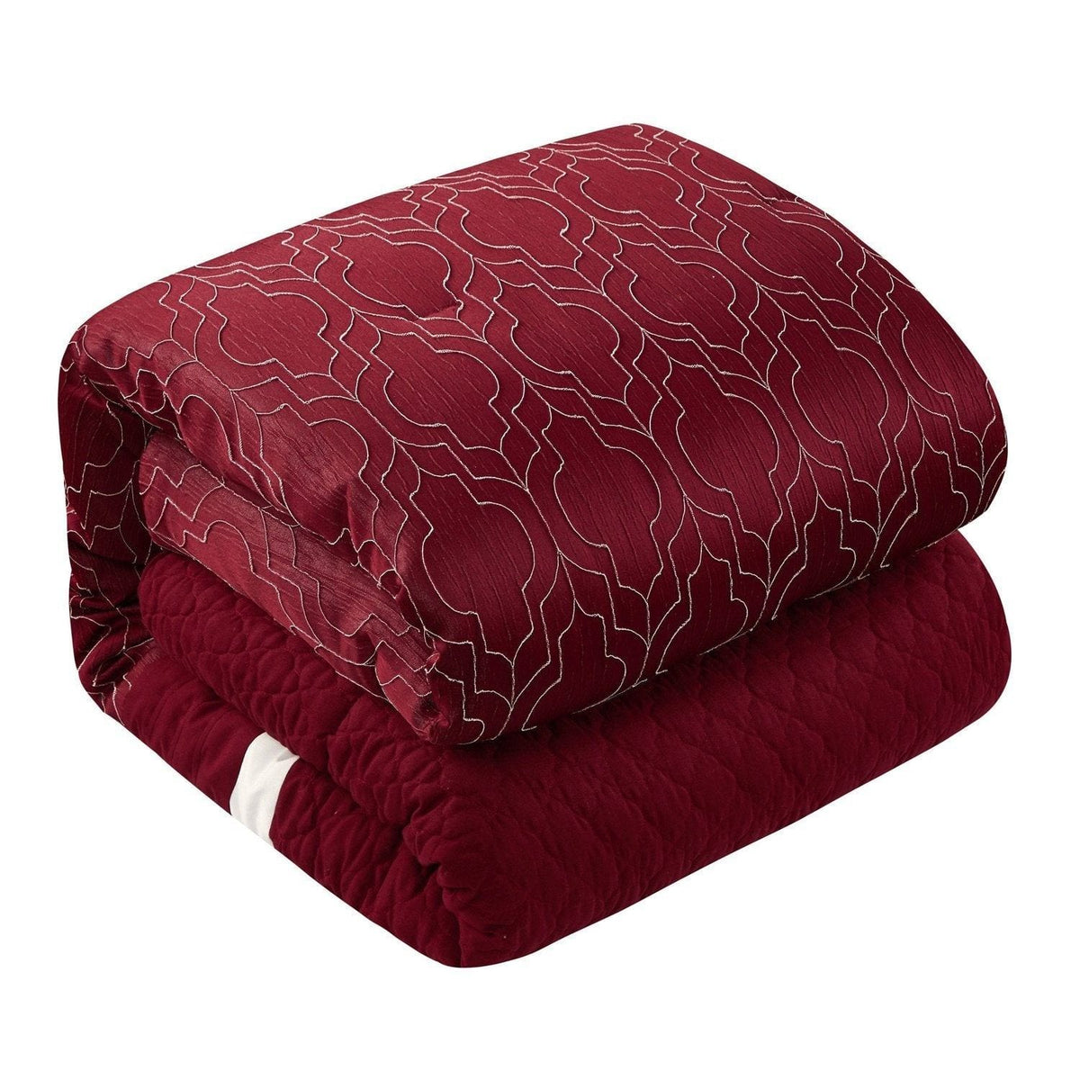Chic Home Arlow 12 Piece Jacquard Comforter Set 