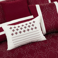 Chic Home Arlow 12 Piece Jacquard Comforter Set 