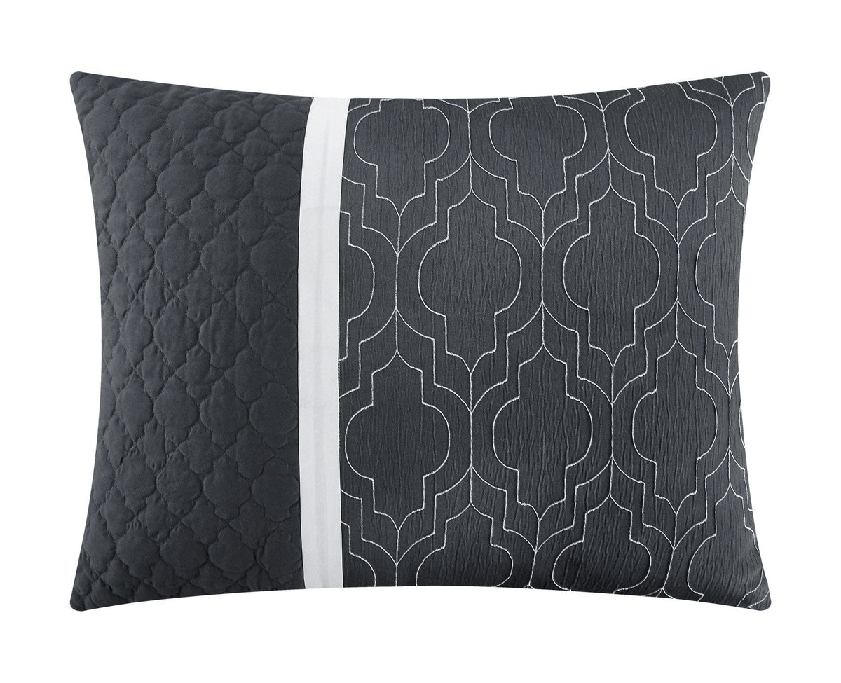 Chic Home Arlow 8 Piece Jacquard Comforter Set 