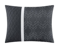 Chic Home Arlow 8 Piece Jacquard Comforter Set 