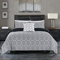 Chic Home Assen 10 Piece Reversible Comforter Set 