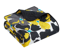Chic Home Aster 5 Piece Floral Quilt Set 