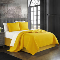 Chic Home Atasha 7 Piece Box Stitched Quilt Set 