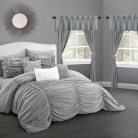 Chic Home Avila 20 Piece Ruffled Comforter Set 