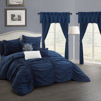 Chic Home Avila 20 Piece Ruffled Comforter Set 