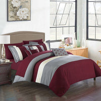 Chic Home Ayelet 10 Piece Ruffled Comforter Set 