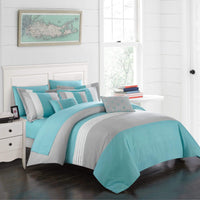 Chic Home Ayelet 10 Piece Ruffled Comforter Set 