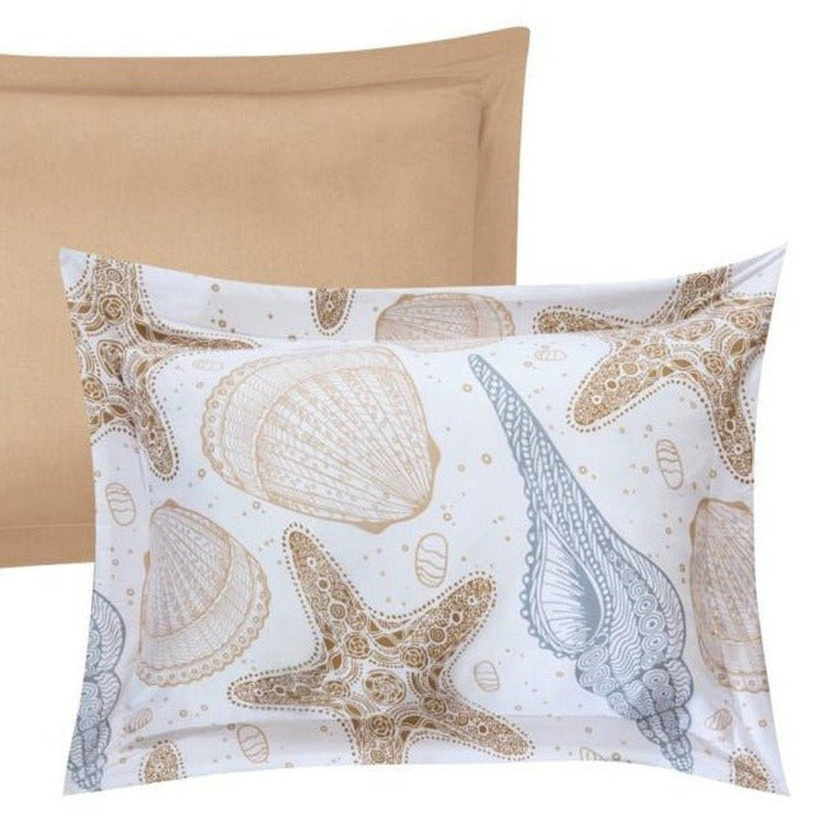 Chic Home Azure 4 Piece Reversible Duvet Cover Set 