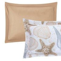 Chic Home Azure 8 Piece Reversible Duvet Cover Set 