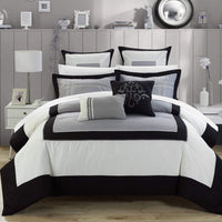 Chic Home Ballroom 11 Piece Hotel Comforter Set 