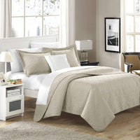 Chic Home Barcelo 4 Piece Matelasse Quilt Set Taupe