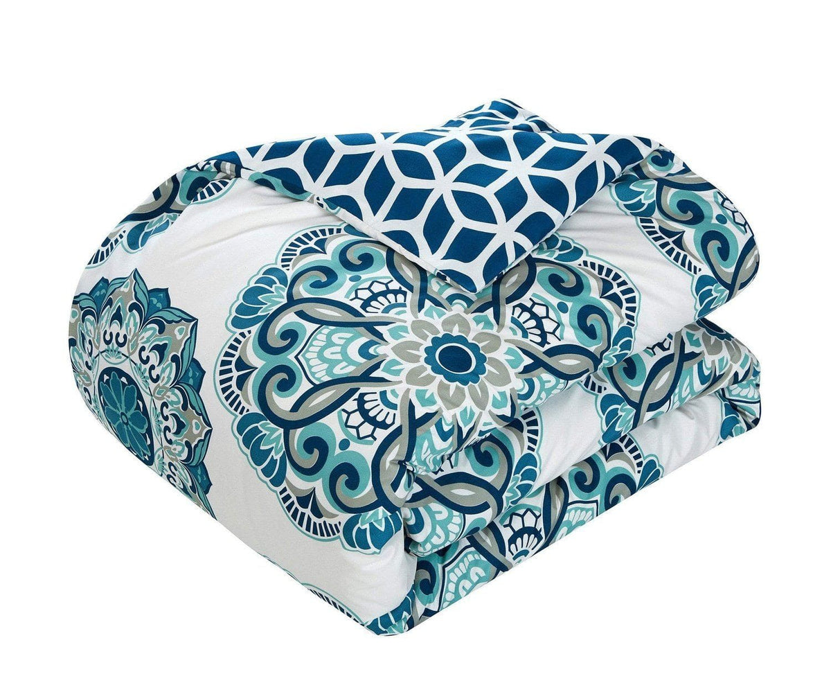 Chic Home Barcelona 8 Piece Boho Paisley Comforter Set 