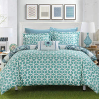Chic Home Barcelona 8 Piece Boho Paisley Comforter Set 