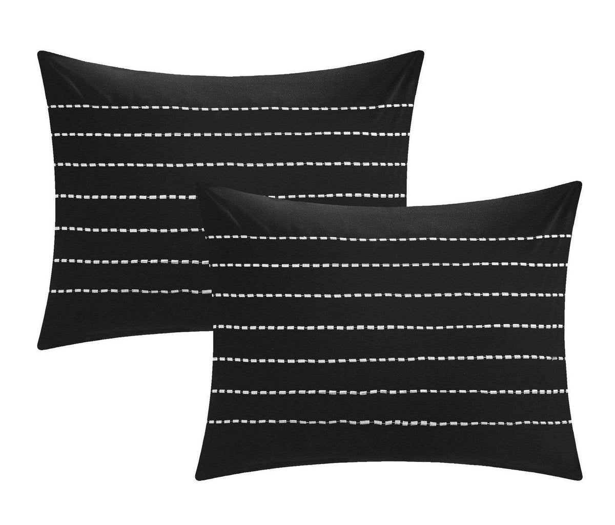 Chic Home Bea 8 Piece Embroidered Duvet Cover Set 