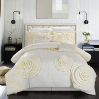 Chic Home Belinda 11 Piece Floral Comforter Set 