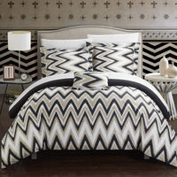 Chic Home Bella 4 Piece Reversible Comforter Set 