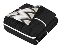 Chic Home Bella 4 Piece Reversible Comforter Set 