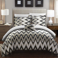 Chic Home Bella 4 Piece Reversible Comforter Set 