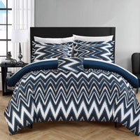 Chic Home Bella 4 Piece Reversible Comforter Set 