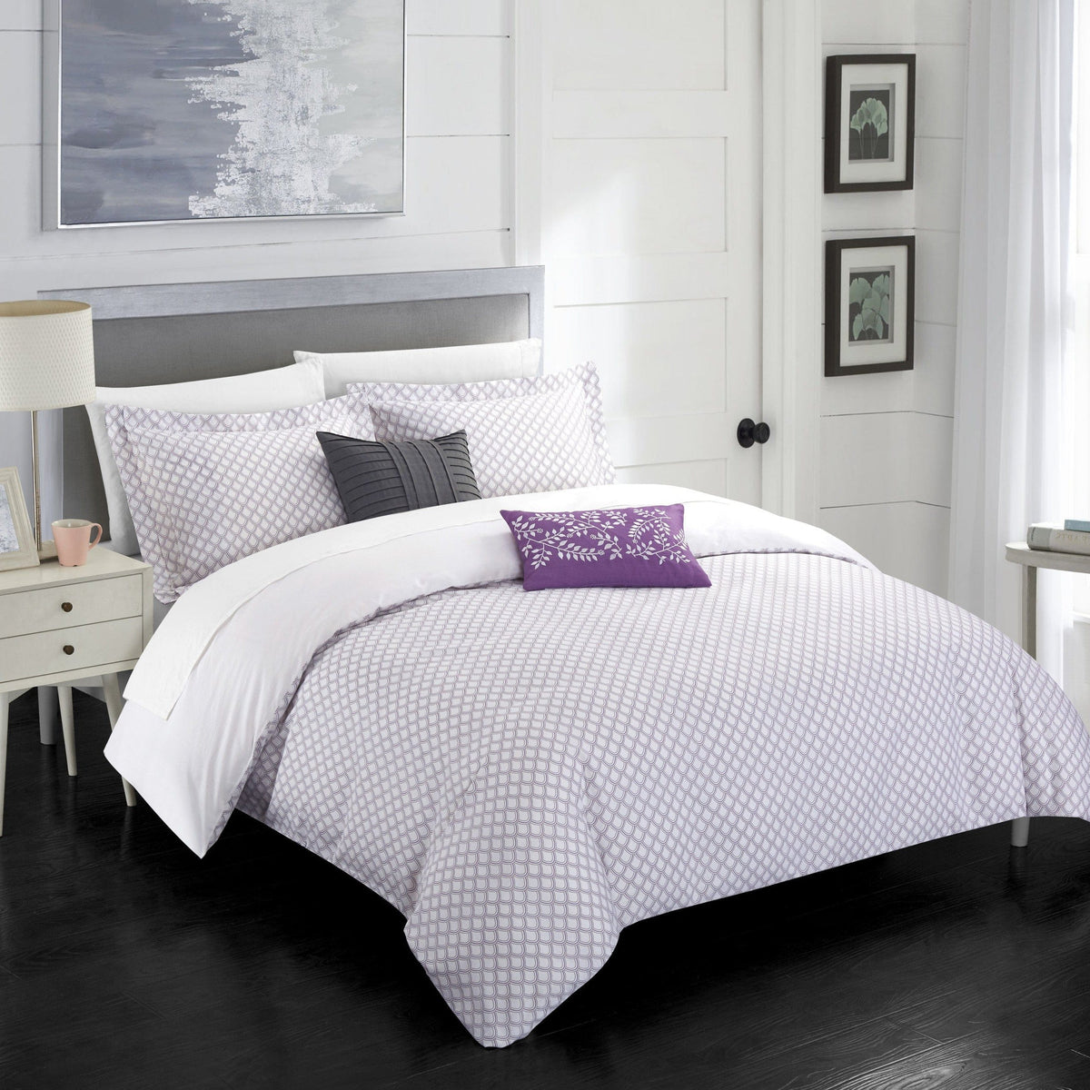 Chic Home Belleville Garden 5 Piece Cotton Comforter Set 