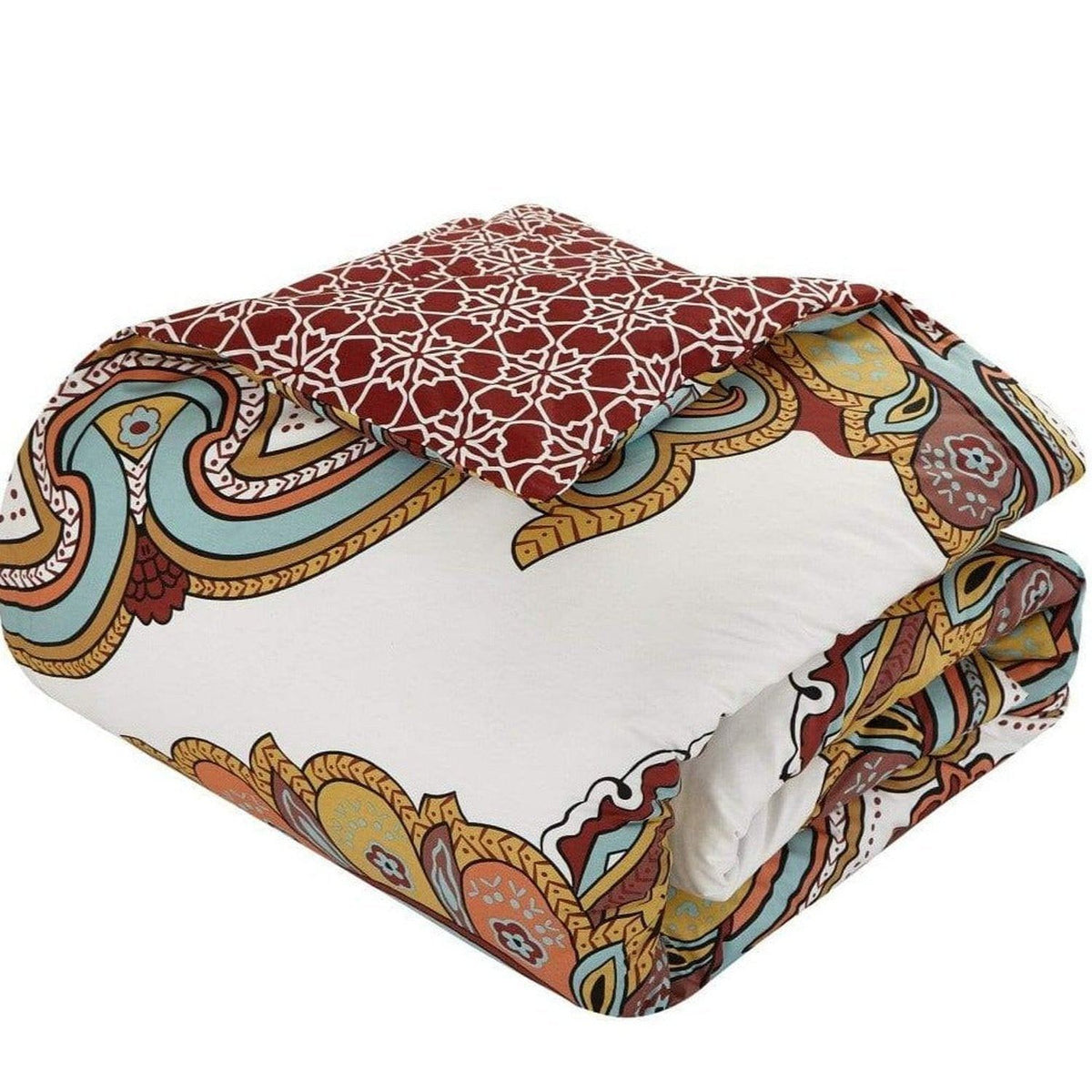 Chic Home Belmont 4 Piece Cotton Duvet Cover Set 