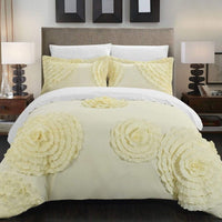 Chic Home Birdy 7 Piece Floral Duvet Cover Set 
