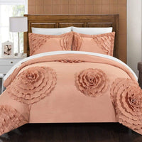Chic Home Birdy 7 Piece Floral Duvet Cover Set 