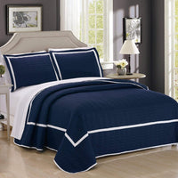 Chic Home Birmingham 7 Piece Hotel Quilt Set 