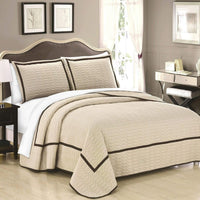 Chic Home Birmingham 7 Piece Hotel Quilt Set 
