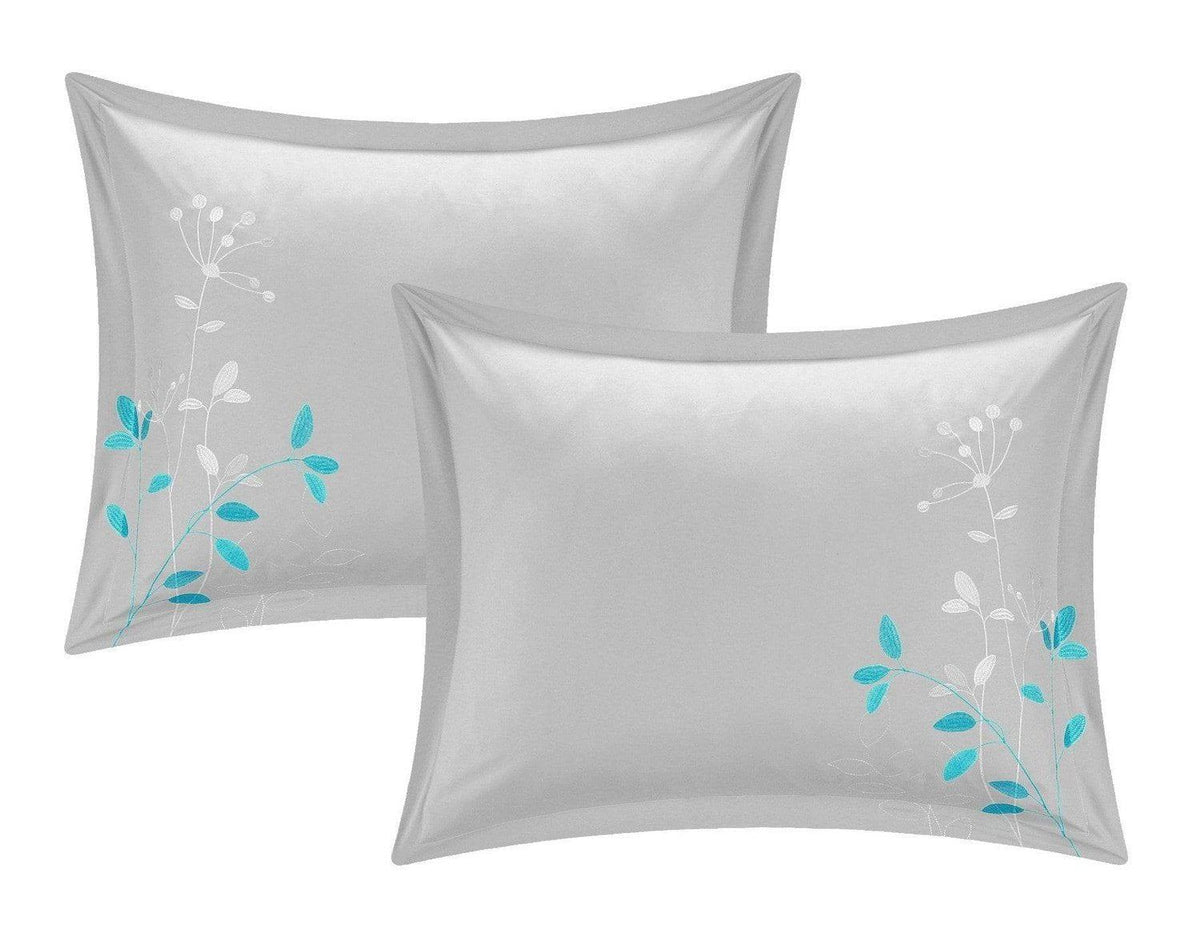 Chic Home Bliss Garden 12 Piece Floral Comforter Set 
