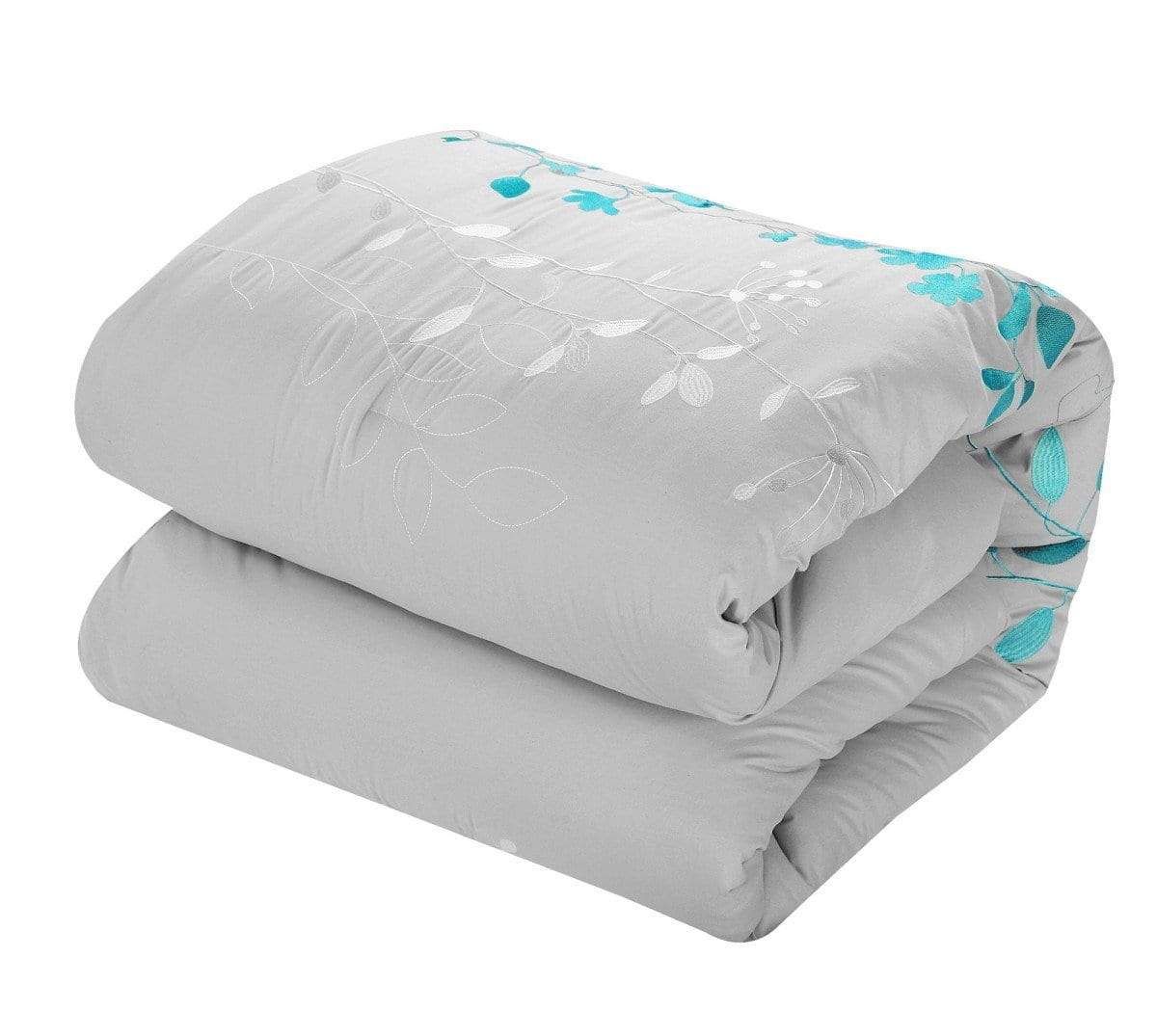 Chic Home Bliss Garden 12 Piece Floral Comforter Set 