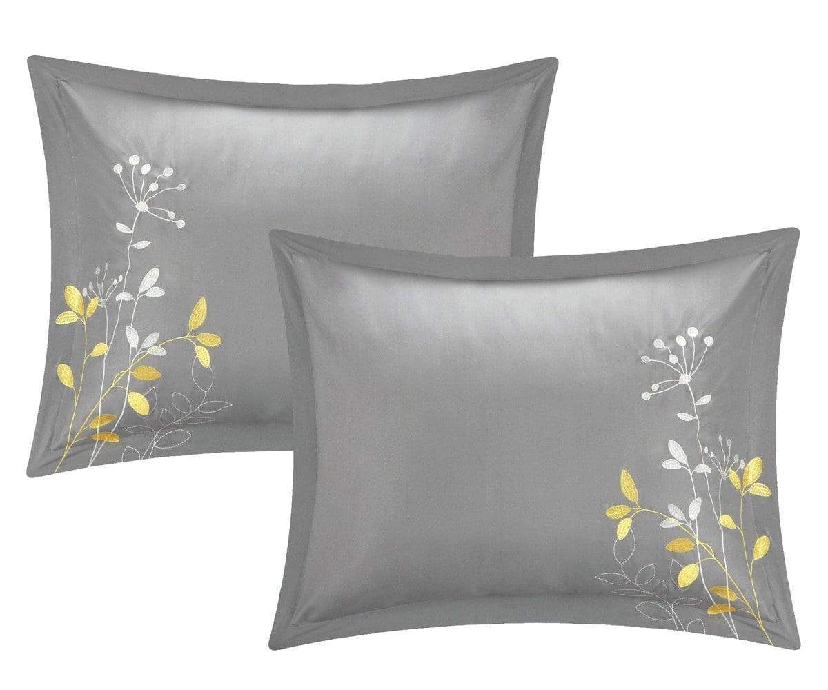 Chic Home Bliss Garden 12 Piece Floral Comforter Set 