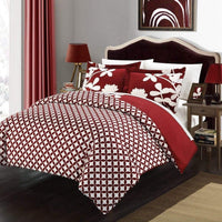 Chic Home Calla Lily 3 Piece Floral Duvet Cover Set 