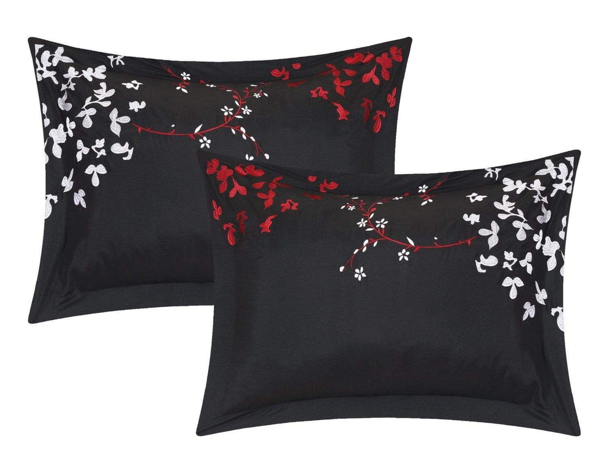 Chic Home Cheila 12 Piece Floral Comforter Set 